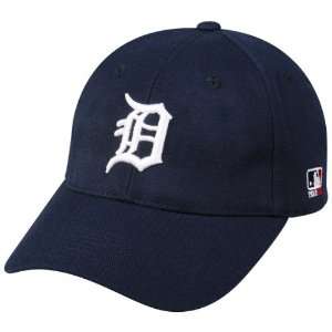   ADULT WOOL Detroit TIGERS Home WhiteD Hat Cap Adjustable Velcro New
