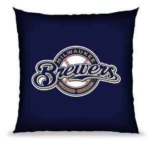 Milwaukee Brewers 18 in Toss Pillow 