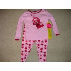   Valentine Pajamas/Childrens Sleepware/Girls 2 Piece 