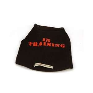  In Training Sleeveless T Shirt for Dogs (Black, Medium 