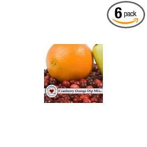 Tuscan Wine Dip Mix Cranberry Orange, .4 Ounce Units (Pack of 6 