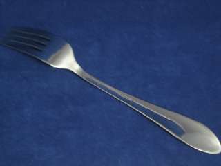HAMPTON Silversmiths LACE FROSTED Forks Knives Spoons STAINLESS 