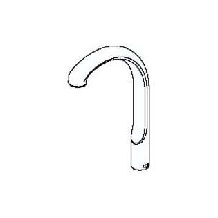 Delta Faucet RP31832 Waterfall Spout Assembly, Chrome 