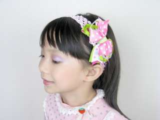 You are bidding on 10 Pcs beatiful hair bows with headbands.