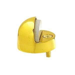   Brass Floor Mounted High Profile 1/2 Base Dome Stop