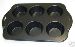 NORPRO 6 Cup Jumbo/Giant Nonstick Muffin Pan NEW 028901039721  