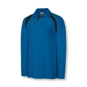   ClimaLite Long Sleeve Color Block Golf Polo Shirt