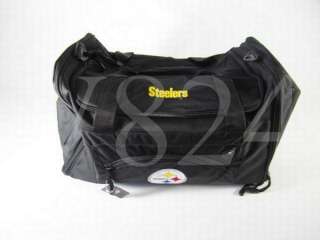 NFL Pittsburgh Steelers Travel GymBag Gym Bag Black  