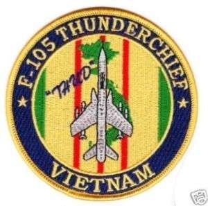 105 Thunderchief Thud Vietnam Veteran 4 Patch  