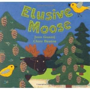  Elusive Moose (Hide & Seek Books) [Board book] Joan 