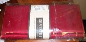 BOLTS SHEER ORGANZA FABRIC RED 9 X 45 TABLECOVER  