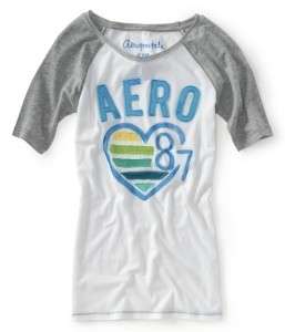 AERO Rainbow Heart 87 Raglan