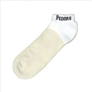 Pedors RXA_M Mens Celliant RX Anklet Socks in White Size 9 12, Color 