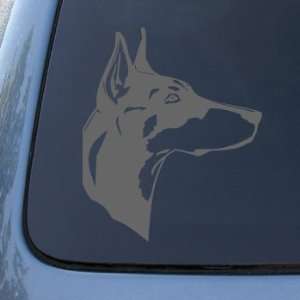 com DOBERMAN HEAD   Dog   Vinyl Car Decal Sticker #1507  Vinyl Color 
