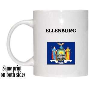    US State Flag   ELLENBURG, New York (NY) Mug 
