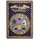   Department of The Army Military Afghan Throw Blanket 50 x 70