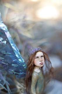 OOAK fairy fantasy sculpture artdoll***chopoli***  