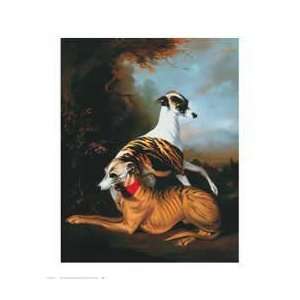  Unframed Whippets Print