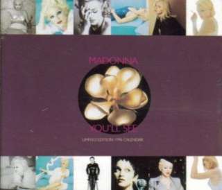 Madonna Youll See CD w/ Limited Edition 1996 Calendar  