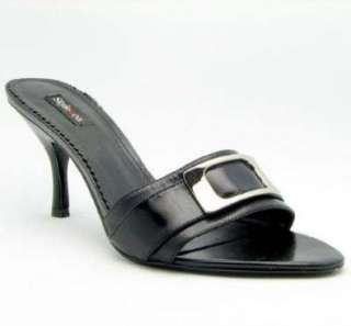  Style & Co Isis Leather Slide Sandals Shoes