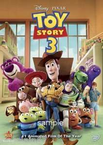 Toy Story 3 edible cake image topper  1/4 sheet  