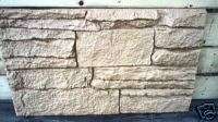 100 abs Plastic rock facing sheet plaster concrete mold  