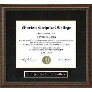 Marion Technical College Diploma Frame 
