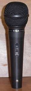 Tech VT 1040 Unidirectional Dynamic Microphone 600 ohm With XLR to 1 