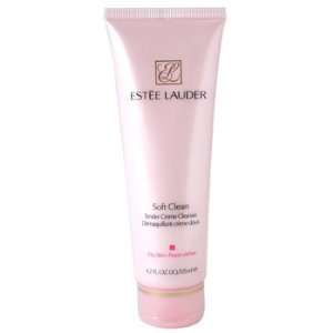 Estee Lauder Soft Clean Tender Creme Cleanser Dry Skin (CC7) 4.2 OZ 