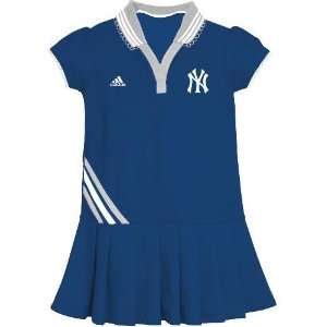  New York Yankees Girls Toddler Polo Dress   3T
