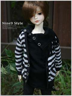 Striped cardigan BJD clothes outfit super dollife,luts,  