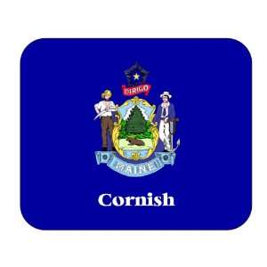  US State Flag   Cornish, Maine (ME) Mouse Pad Everything 