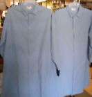 Long Blue lab coat XL men LS cuff 100% polyester NEW