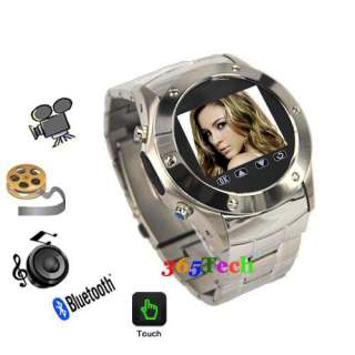 Unlocked Quad Band Wrist Watch Mobile Cell Phone touch screen camera 
