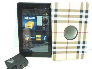  Kindle Fire 8GB, Wi Fi, 7in   Black Tablet Reader WIFI 