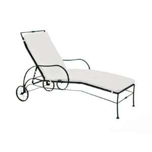   Sheffield Adjustable Chaise Lounge with Cushion Furniture & Decor