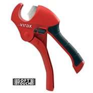   Soft Touch Ratcheting Plastic Tube Cutter 1 1/4 Cap. 