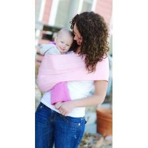   Karma Organic Cotton Baby Sling Carrier size Medium (Baby Pink) Baby