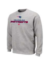 New England Patriots Gray Classic Heavyweight III Crewneck Sweatshirt