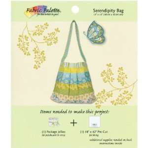 Fabric Palette Project Design Sheet Serendipity Bag 16X16 