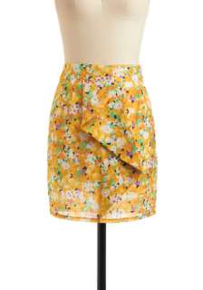 Sweet Solarium Skirt   Yellow, Multi, Orange, Green, Purple, White 