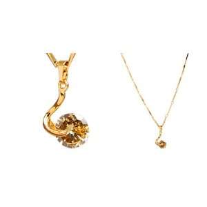  Slim Chain Ladies Rhinestone Necklace Jewelry