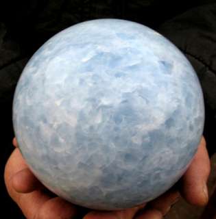 0lb AAA natural Celestite quartz crystal sphere Healing  