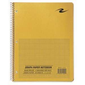  Roaring Spring Three Hole Punched Quadrille Notebook
