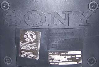 Sony Trinitron Stereo KV 27S66 27 inch Color 27 TV  