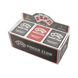   Decks  ESPN® Poker Club 100% Plastic Playing Cards