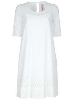 Antonio Marras Broderie Anglaise Shift Dress   Feathers   farfetch 