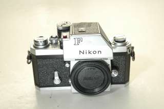 Nikon F Photomic T camera body w metered prism finder  