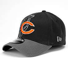   New Era Chicago Bears Classic 39THIRTY® Black Structured Flex Hat