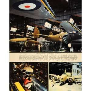   RAF Bomber Plant Burbank CA Print   Original Print